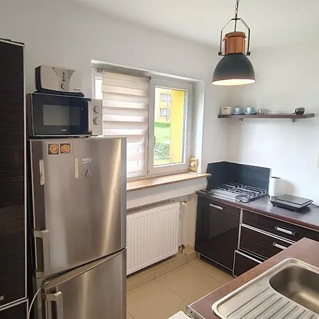 Private Room Rest Studio - Kameralny Bytom Szombierki 2-Room Shared Apartment *
